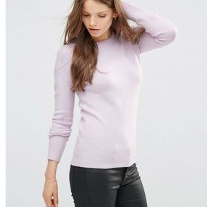French connection lilac/pink sweater